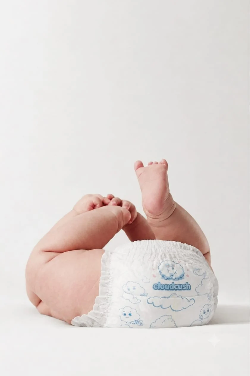 CloudCush India No1 Diaper toddler standing