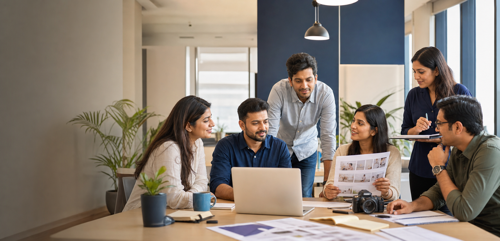 CloudCush careers professional team collaborating in an Indian office